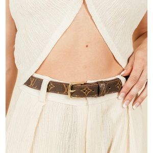 Vintage Boho Authentic LV Belt
